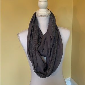 Joe Boxer Gray Infinity scarf